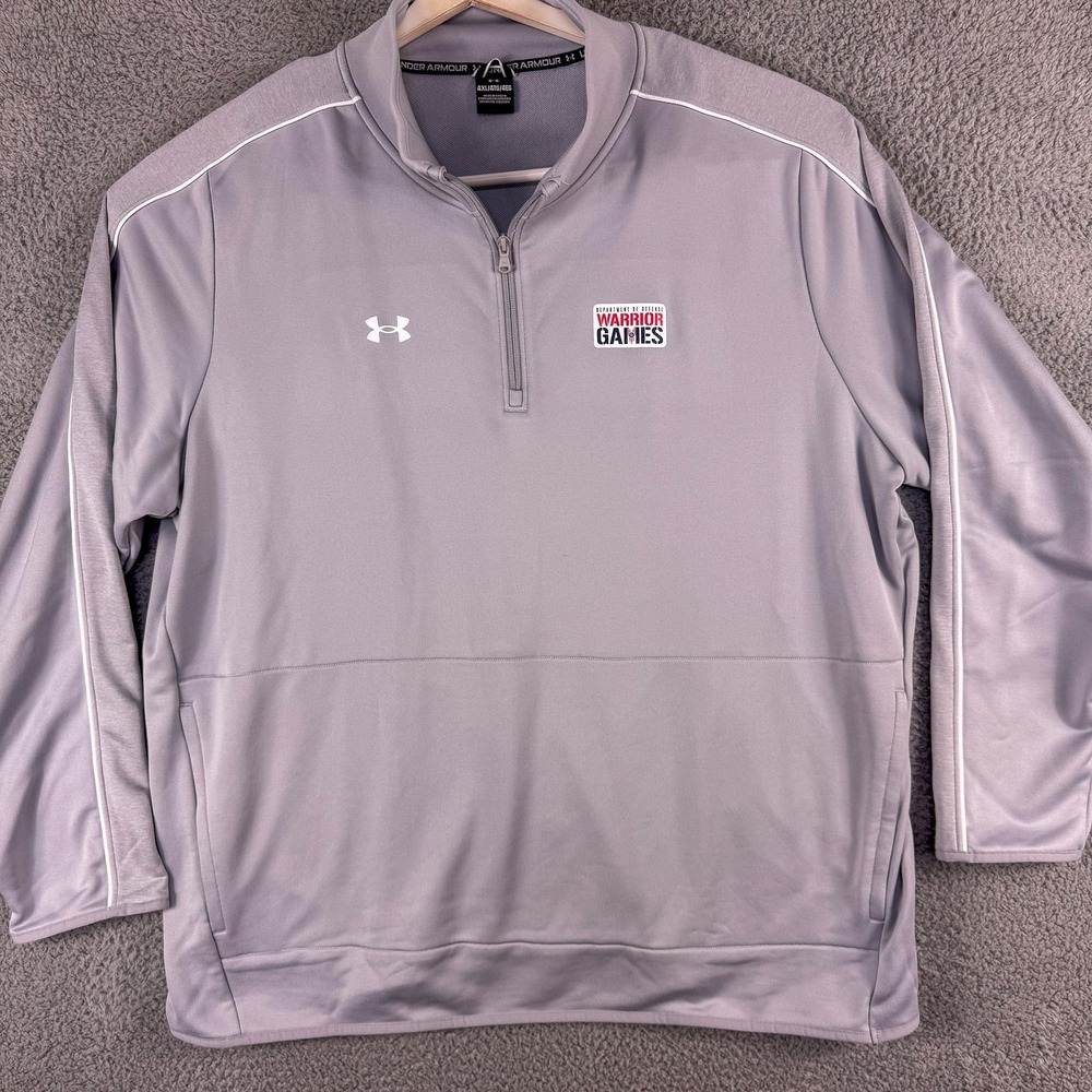 Warrior Games Shirt Mens 4XL Department of Defense‎ SOCOM Under Armour 1/4 Zip